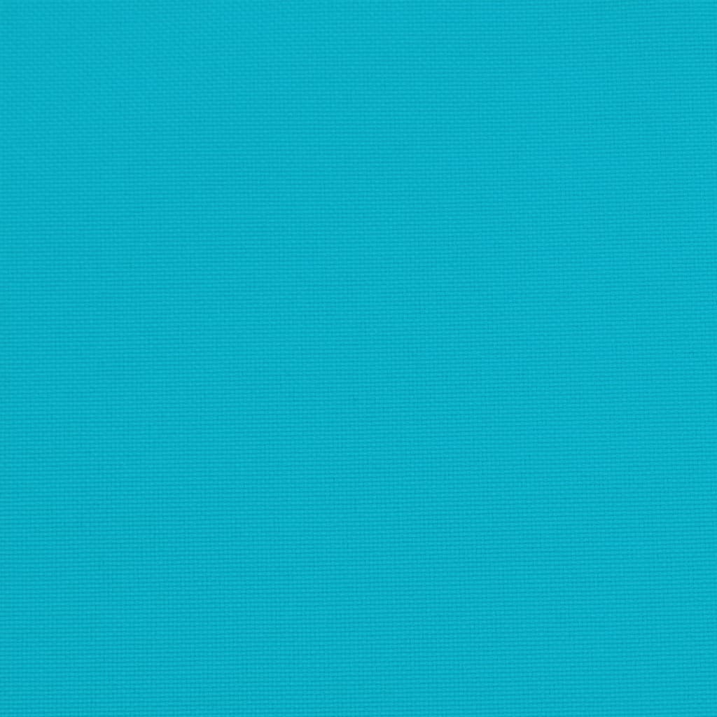 Tuinbankkussen 120x50x7 cm stof turquoise is nu te koop bij PeponiXL, paradijselijk wonen!