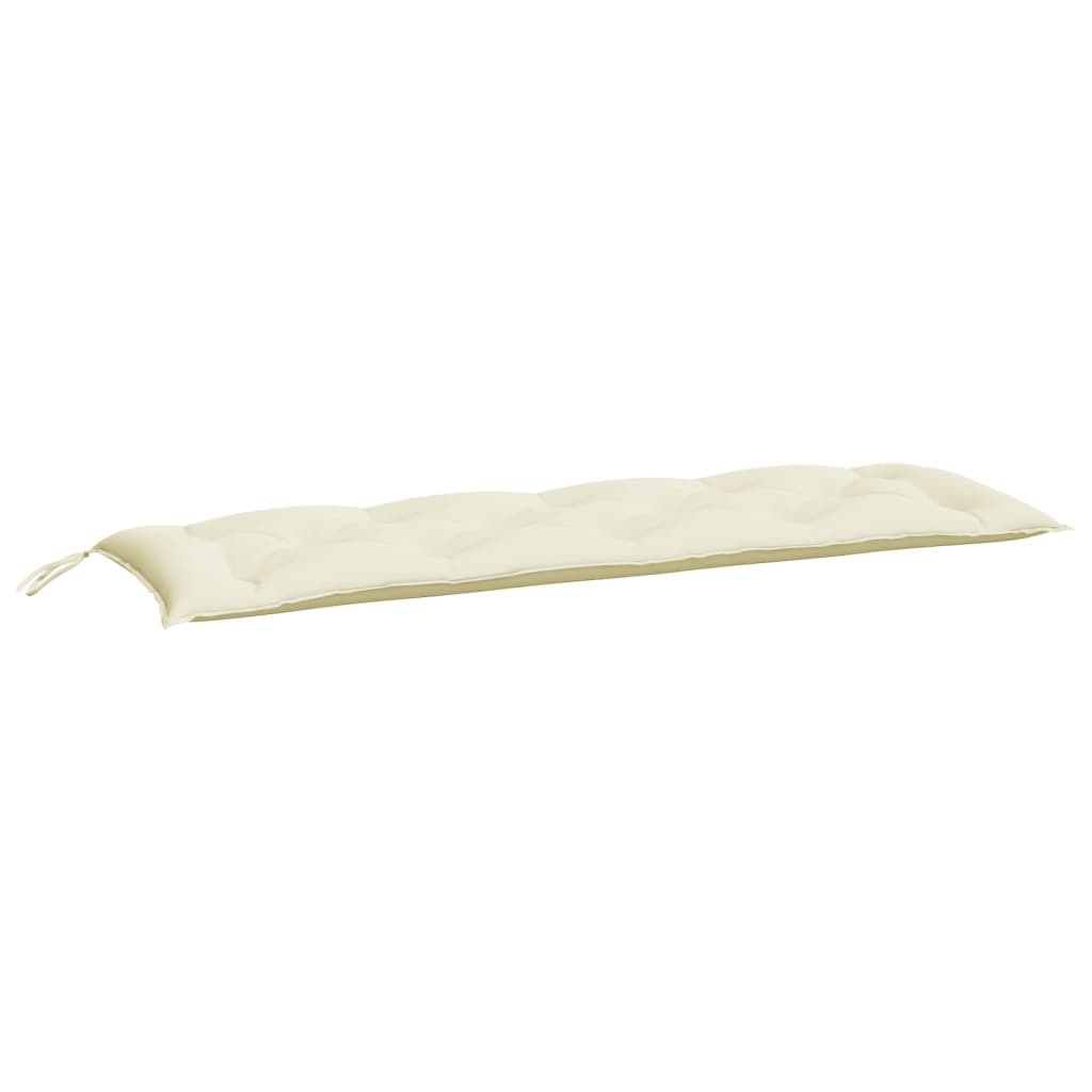 Tuinbankkussen 150x50x7 cm oxford stof crèmekleurig is nu te koop bij PeponiXL, paradijselijk wonen!