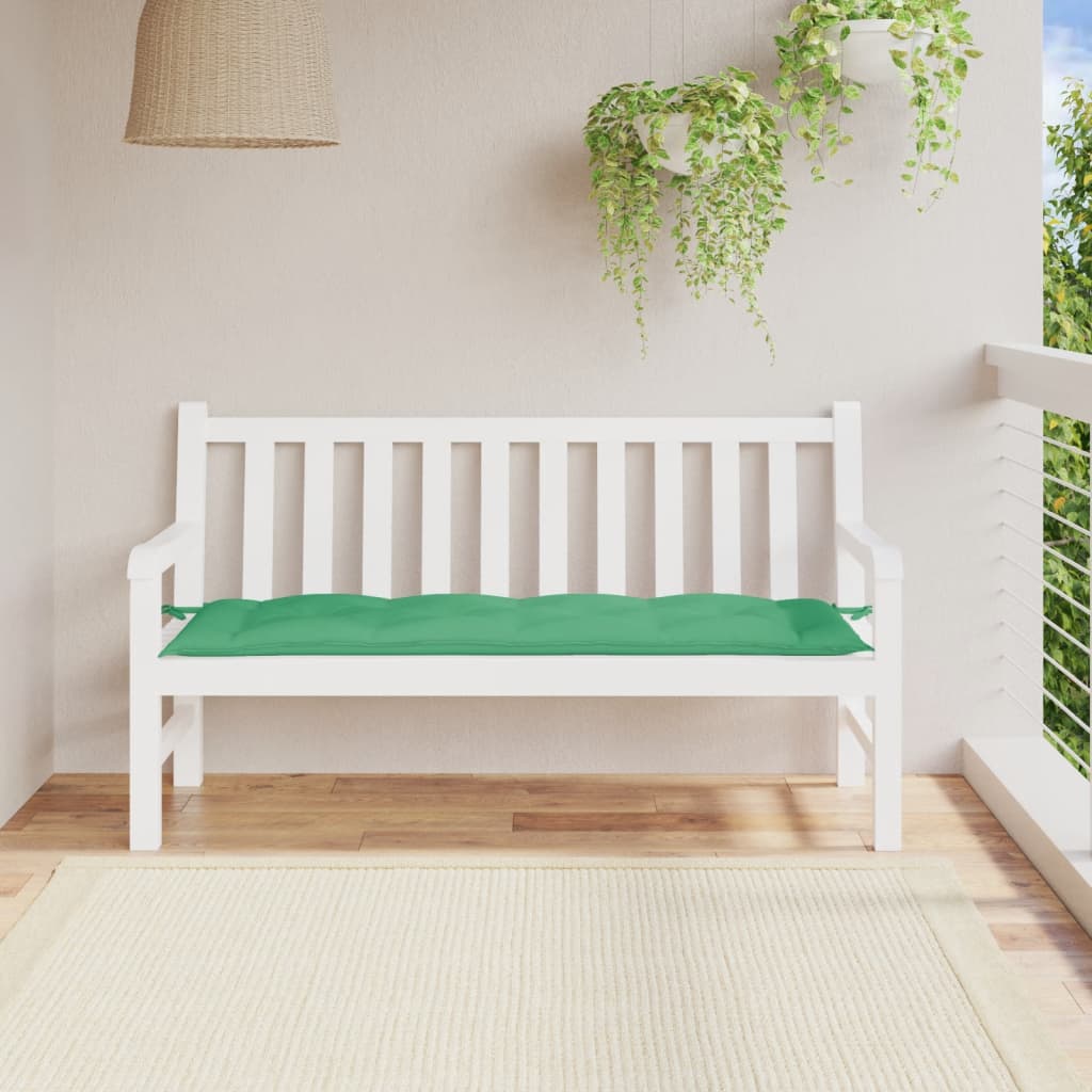 Tuinbankkussen 150x50x7 cm oxford stof groen is nu te koop bij PeponiXL, paradijselijk wonen!