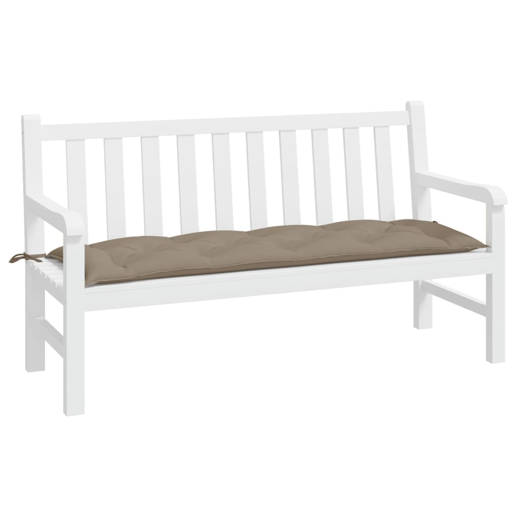 Tuinbankkussen 150x50x7 cm oxford stof taupe is nu te koop bij PeponiXL, paradijselijk wonen!