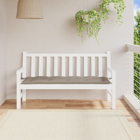 Tuinbankkussen 150x50x7 cm oxford stof taupe is nu te koop bij PeponiXL, paradijselijk wonen!