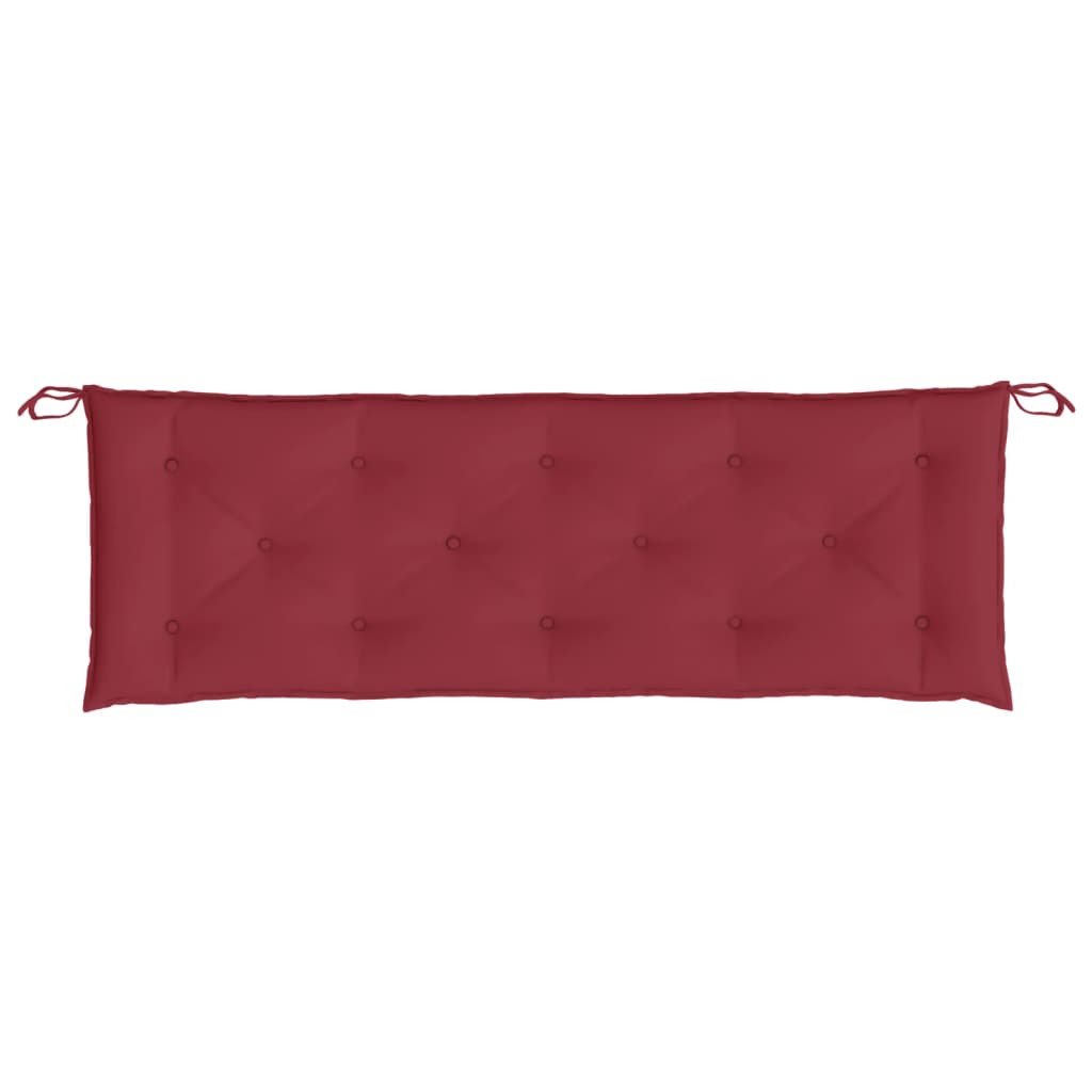 Tuinbankkussen 150x50x7 cm oxford stof wijnrood is nu te koop bij PeponiXL, paradijselijk wonen!
