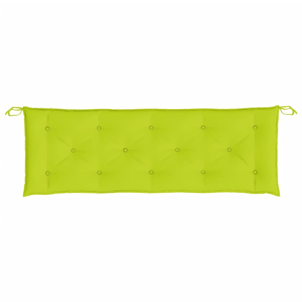 Tuinbankkussen 150x50x7 cm oxford stof heldergroen is nu te koop bij PeponiXL, paradijselijk wonen!