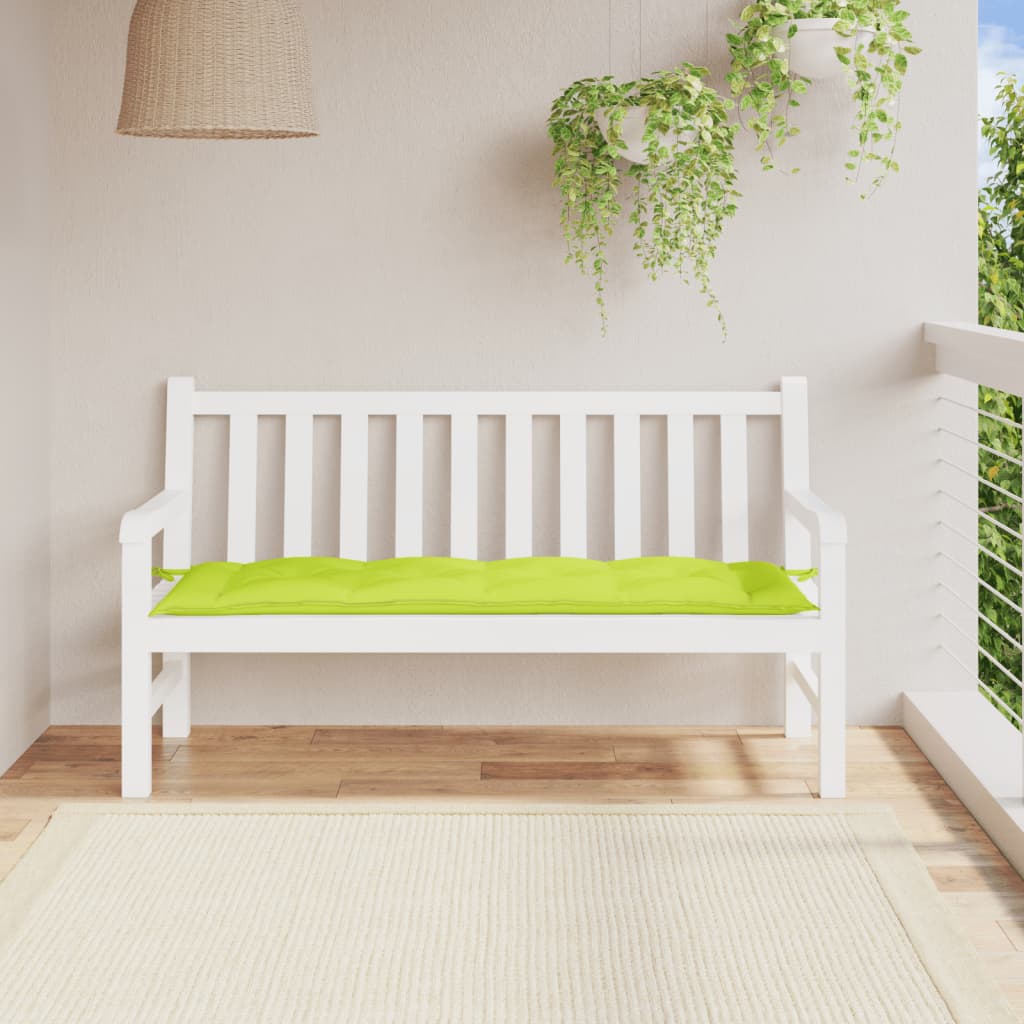 Tuinbankkussen 150x50x7 cm oxford stof heldergroen is nu te koop bij PeponiXL, paradijselijk wonen!