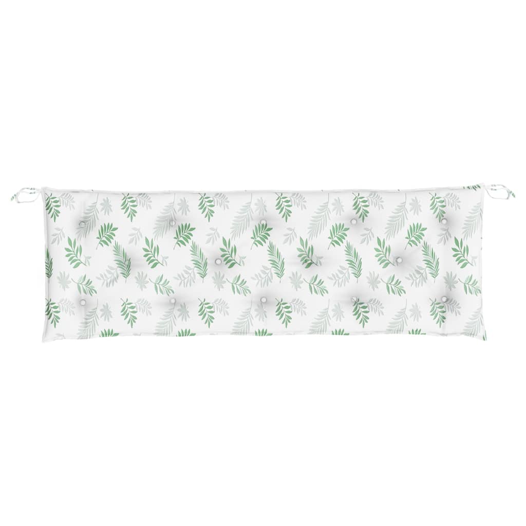 Tuinbankkussen 150x50x7 cm oxford stof bladpatroon is nu te koop bij PeponiXL, paradijselijk wonen!