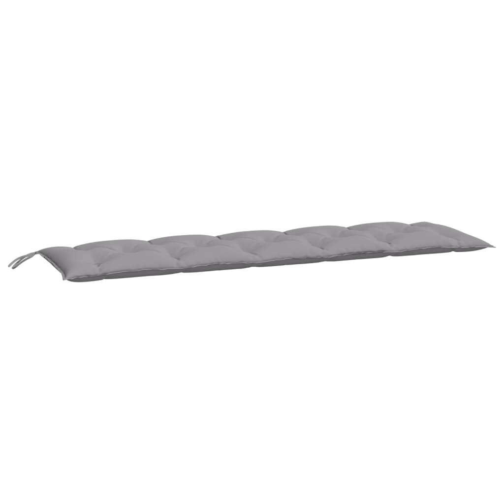 Tuinbankkussen 180x50x7 cm oxford stof grijs is nu te koop bij PeponiXL, paradijselijk wonen!