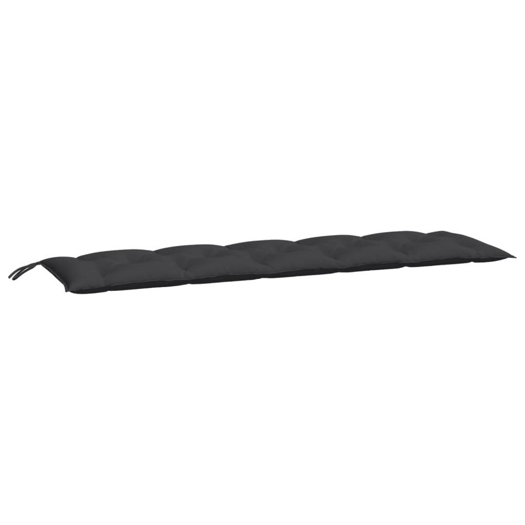 Tuinbankkussen 180x50x7 cm oxford stof zwart is nu te koop bij PeponiXL, paradijselijk wonen!