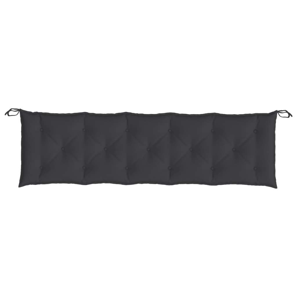 Tuinbankkussen 180x50x7 cm oxford stof zwart is nu te koop bij PeponiXL, paradijselijk wonen!