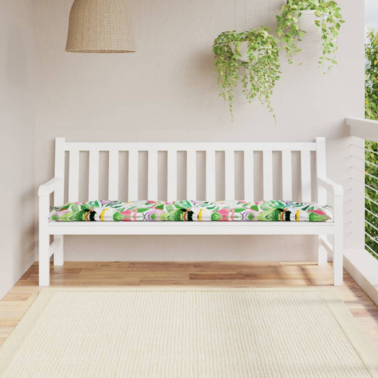 Tuinbankkussen 180x50x7 cm oxford stof meerkleurig is nu te koop bij PeponiXL, paradijselijk wonen!