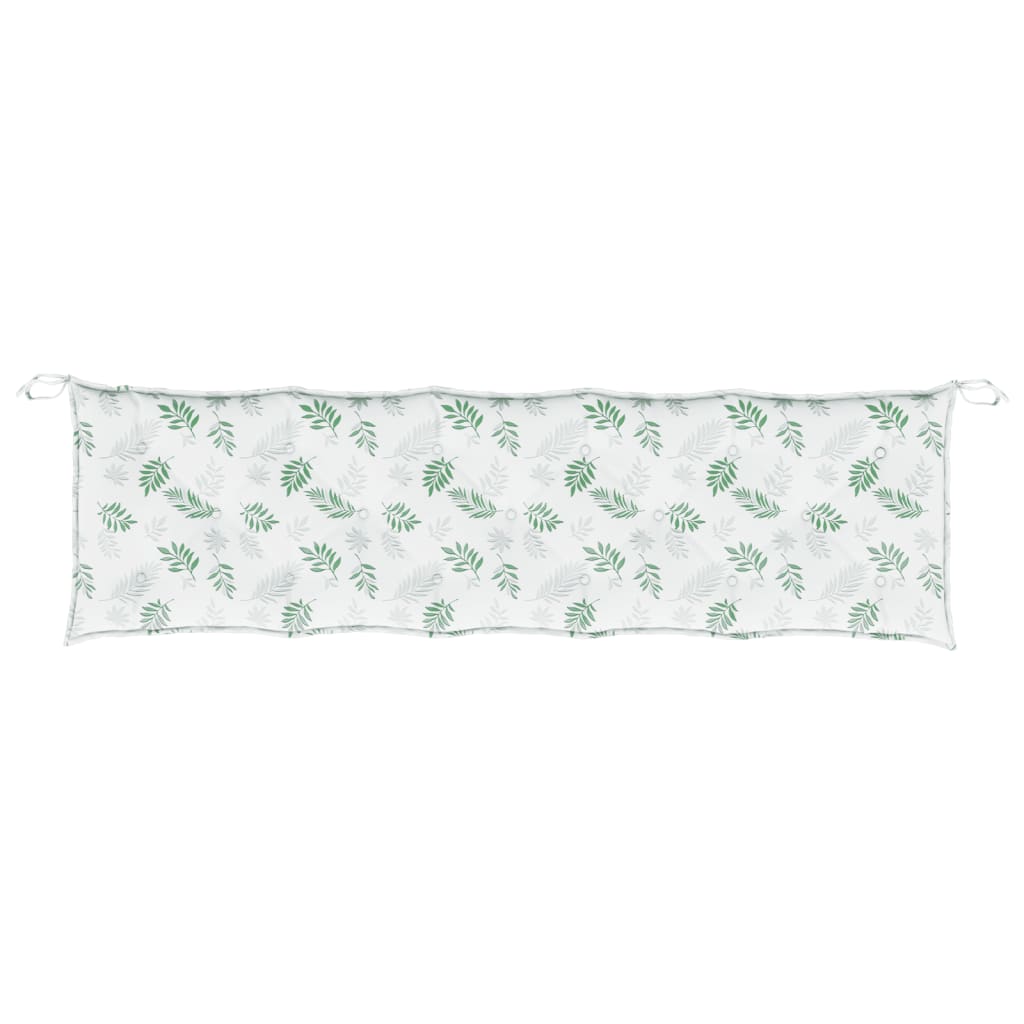 Tuinbankkussen 180x50x7 cm oxford stof bladpatroon is nu te koop bij PeponiXL, paradijselijk wonen!
