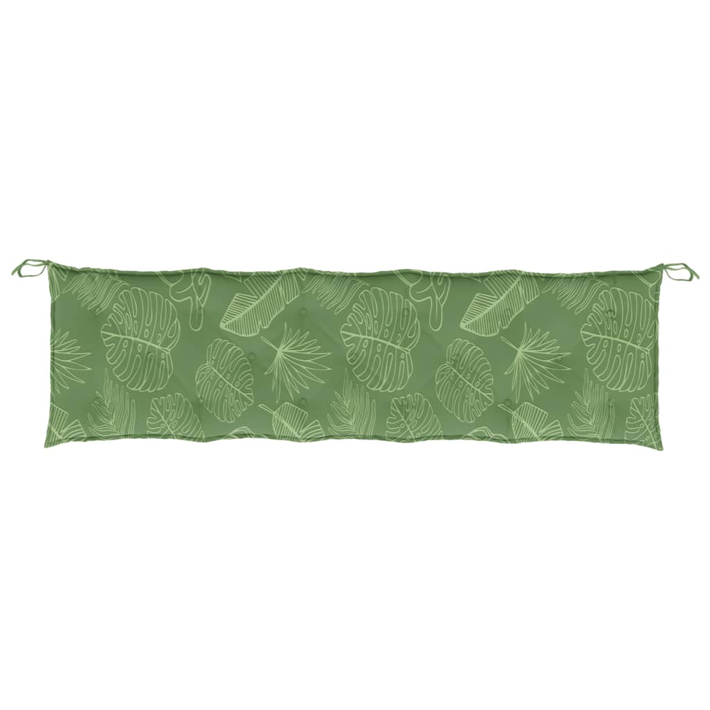Tuinbankkussen 180x50x7 cm oxford stof bladpatroon is nu te koop bij PeponiXL, paradijselijk wonen!