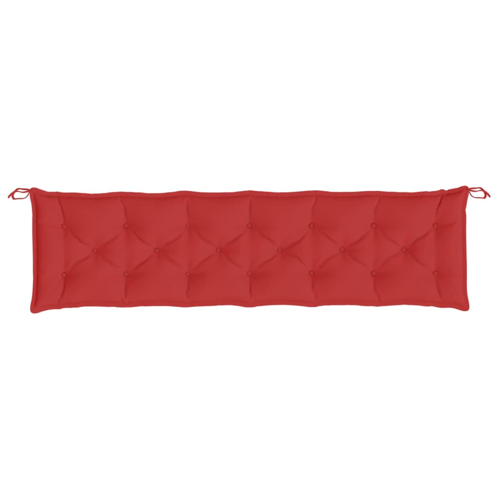 Tuinbankkussen 200x50x7 cm stof rood is nu te koop bij PeponiXL, paradijselijk wonen!