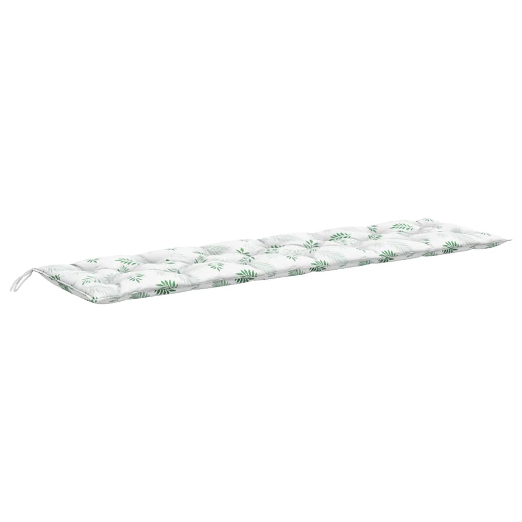 Tuinbankkussen bladpatroon 200x50x7 cm stof is nu te koop bij PeponiXL, paradijselijk wonen!