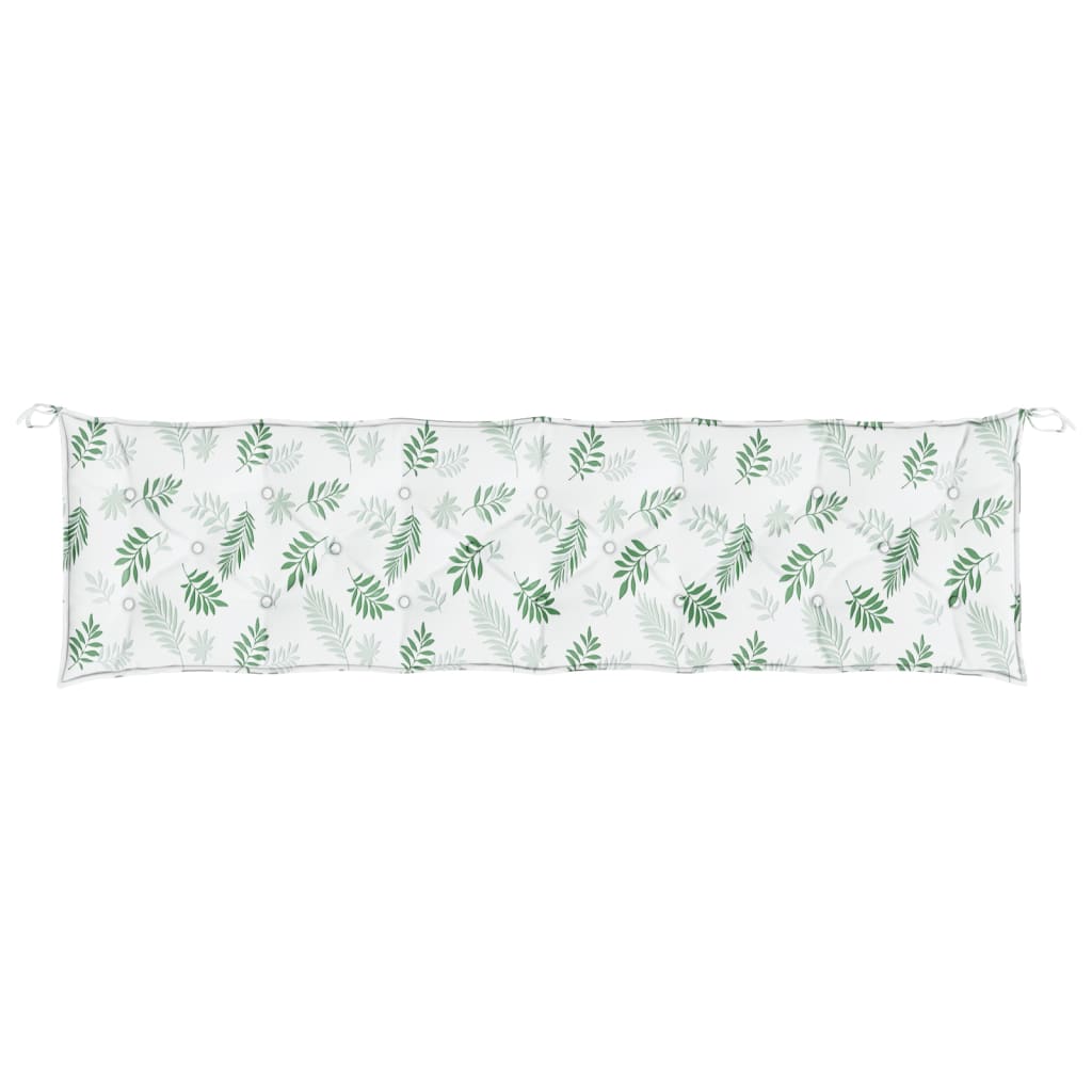 Tuinbankkussen bladpatroon 200x50x7 cm stof is nu te koop bij PeponiXL, paradijselijk wonen!