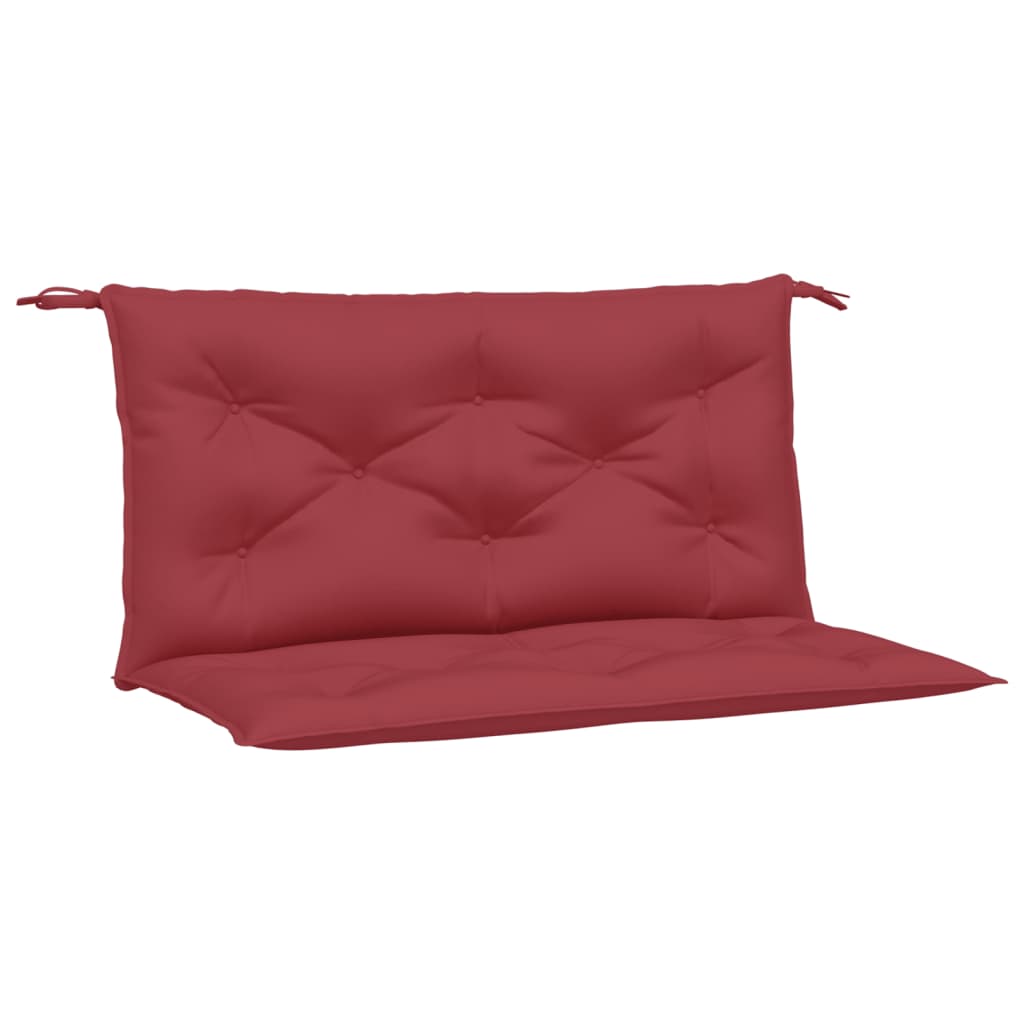 Tuinbankkussens 2 st 100x50x7 cm oxford stof wijnrood is nu te koop bij PeponiXL, paradijselijk wonen!