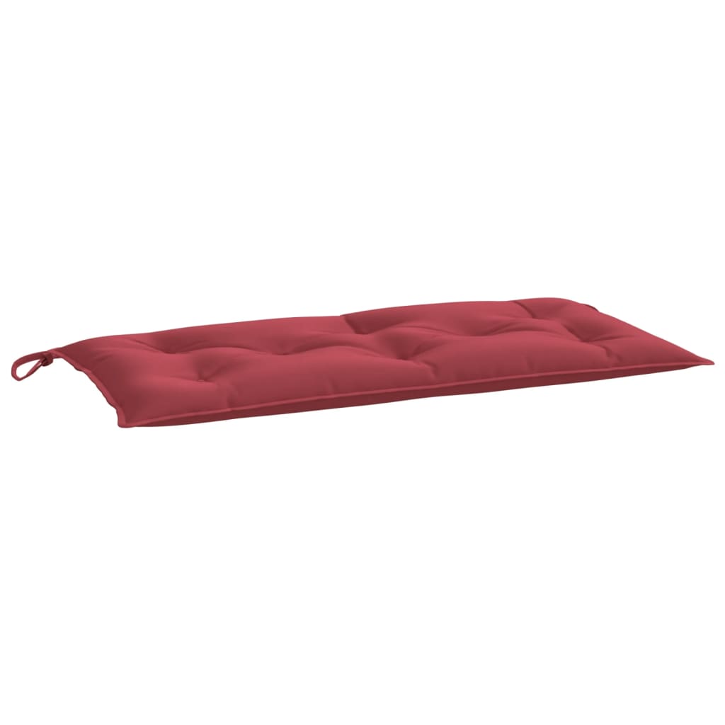 Tuinbankkussens 2 st 100x50x7 cm oxford stof wijnrood is nu te koop bij PeponiXL, paradijselijk wonen!
