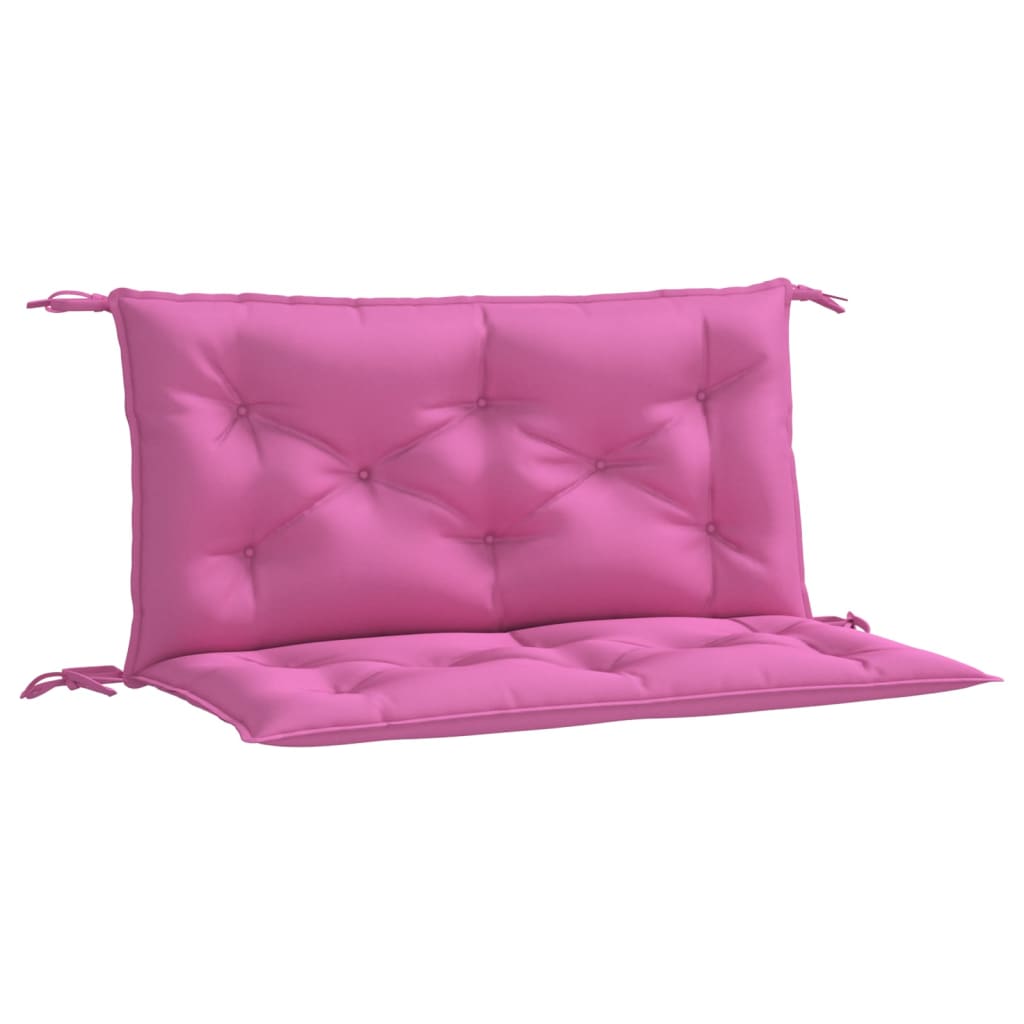 Tuinbankkussens 2 st 100x50x7 cm stof roze is nu te koop bij PeponiXL, paradijselijk wonen!