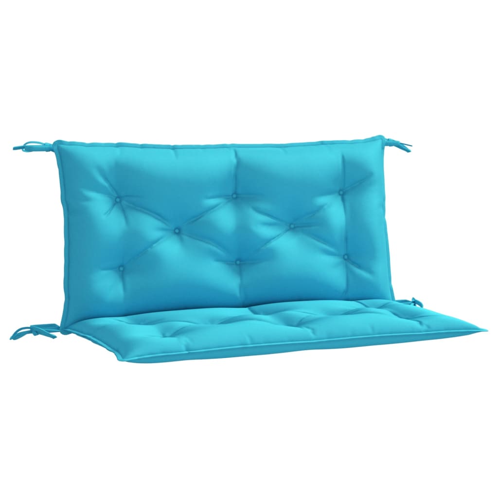 Tuinbankkussens 2 st 100x50x7 cm stof turquoise is nu te koop bij PeponiXL, paradijselijk wonen!