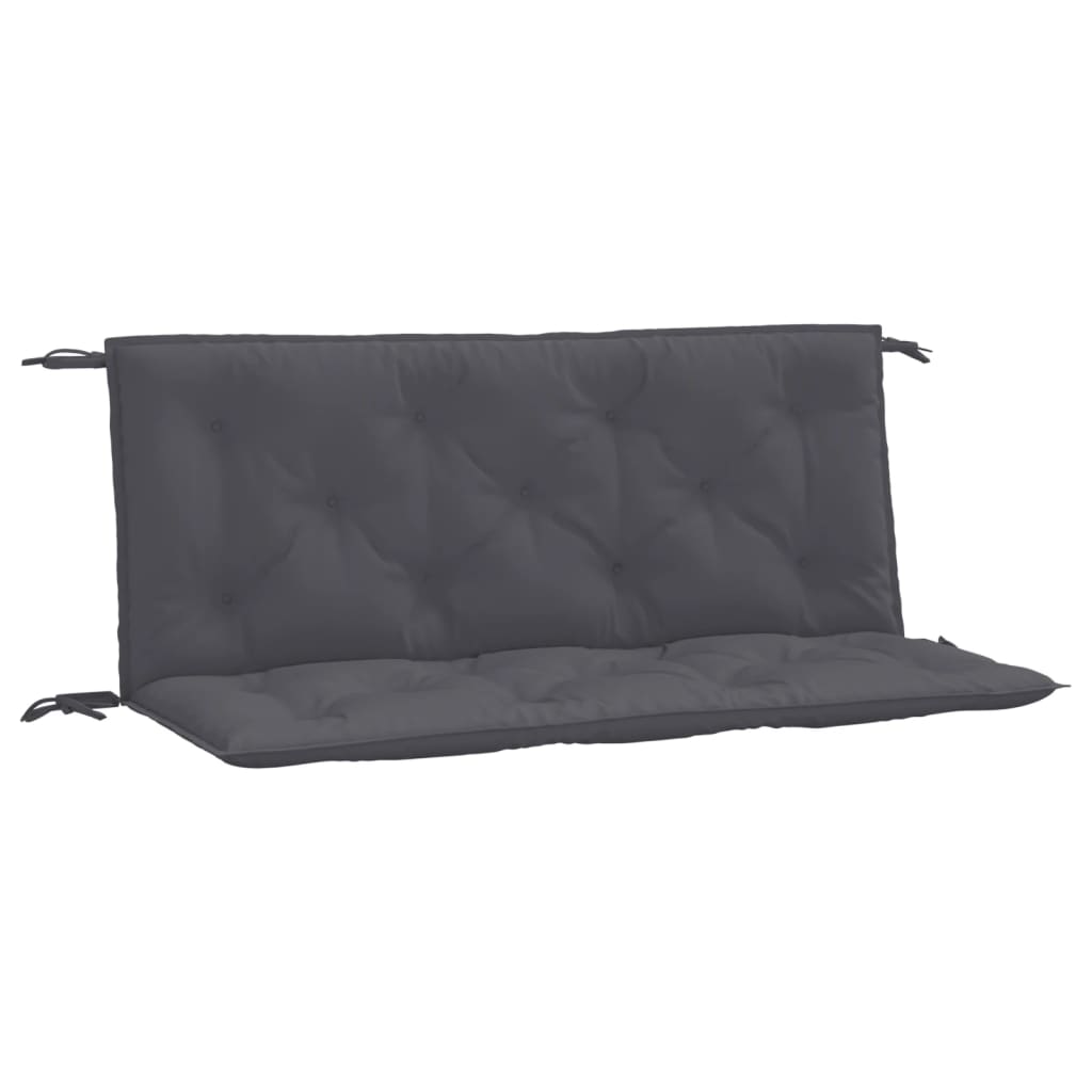Tuinbankkussens 2 st 120x50x7 cm oxford stof antracietkleurig is nu te koop bij PeponiXL, paradijselijk wonen!