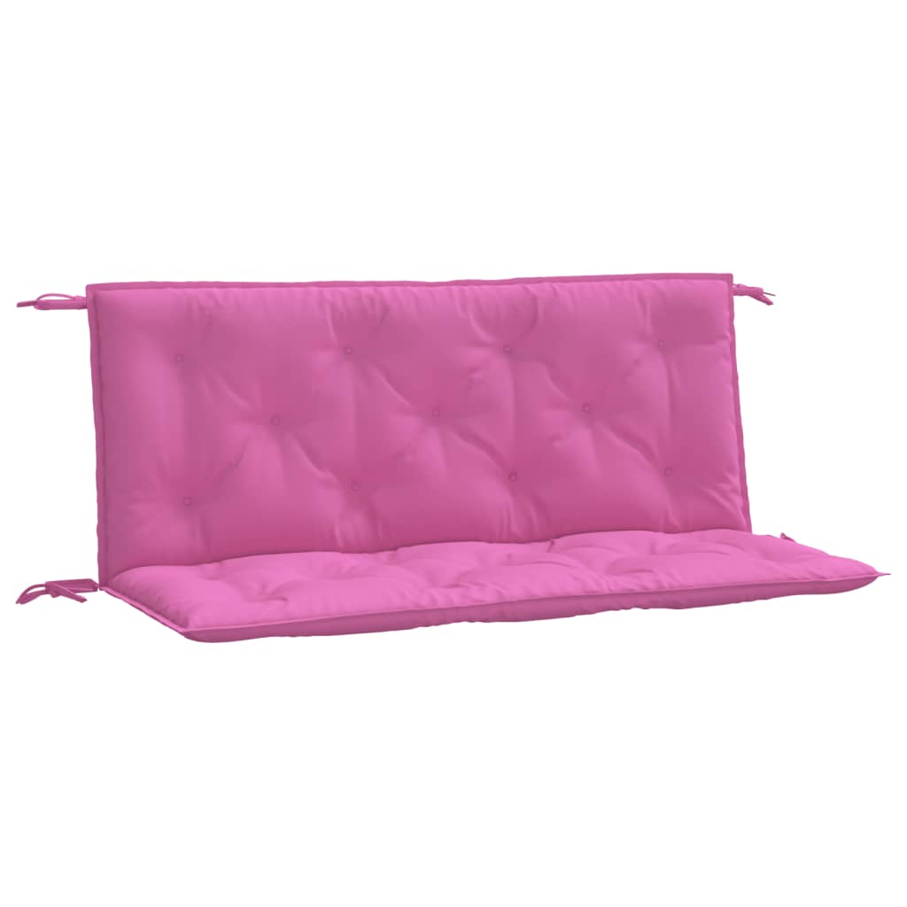 Tuinbankkussens 2 st 120x50x7 cm stof roze is nu te koop bij PeponiXL, paradijselijk wonen!