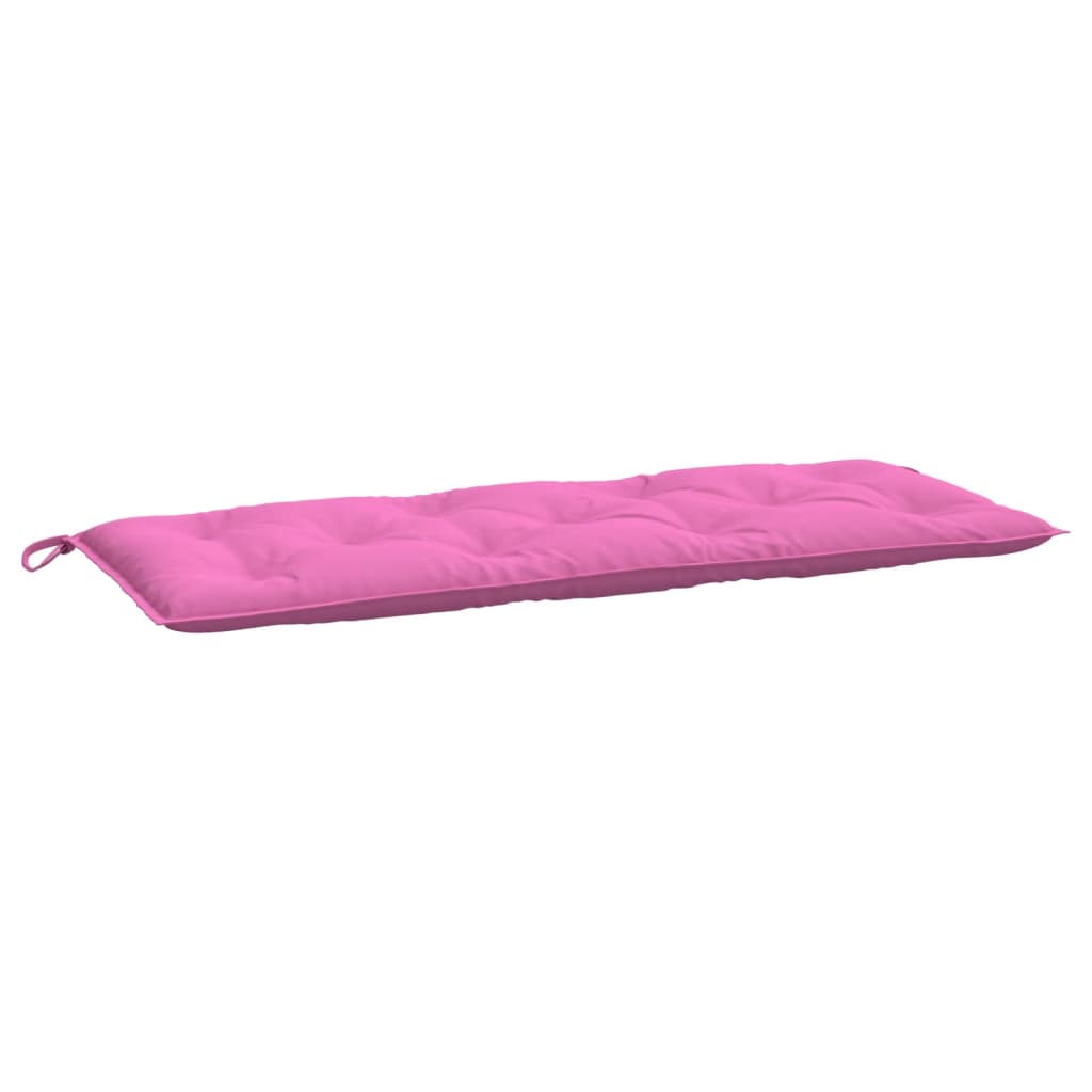 Tuinbankkussens 2 st 120x50x7 cm stof roze is nu te koop bij PeponiXL, paradijselijk wonen!