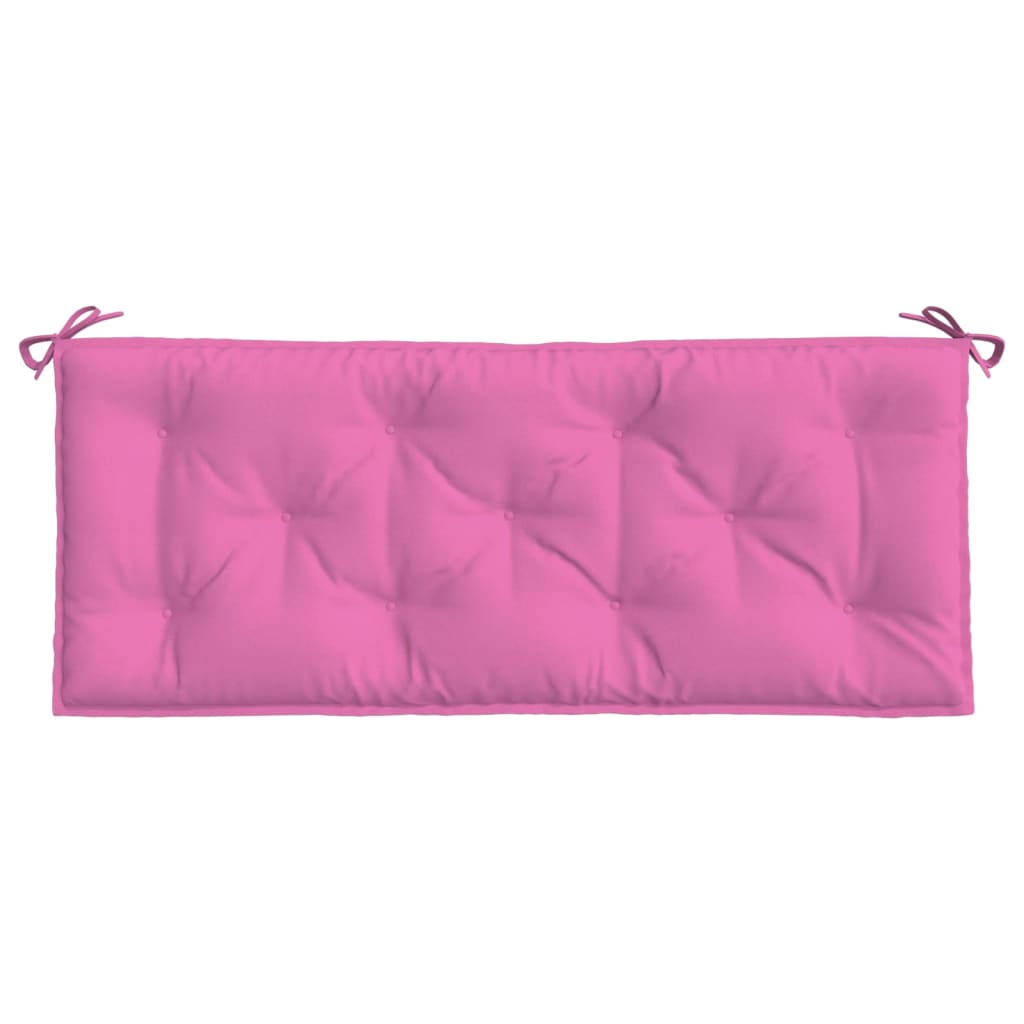 Tuinbankkussens 2 st 120x50x7 cm stof roze is nu te koop bij PeponiXL, paradijselijk wonen!