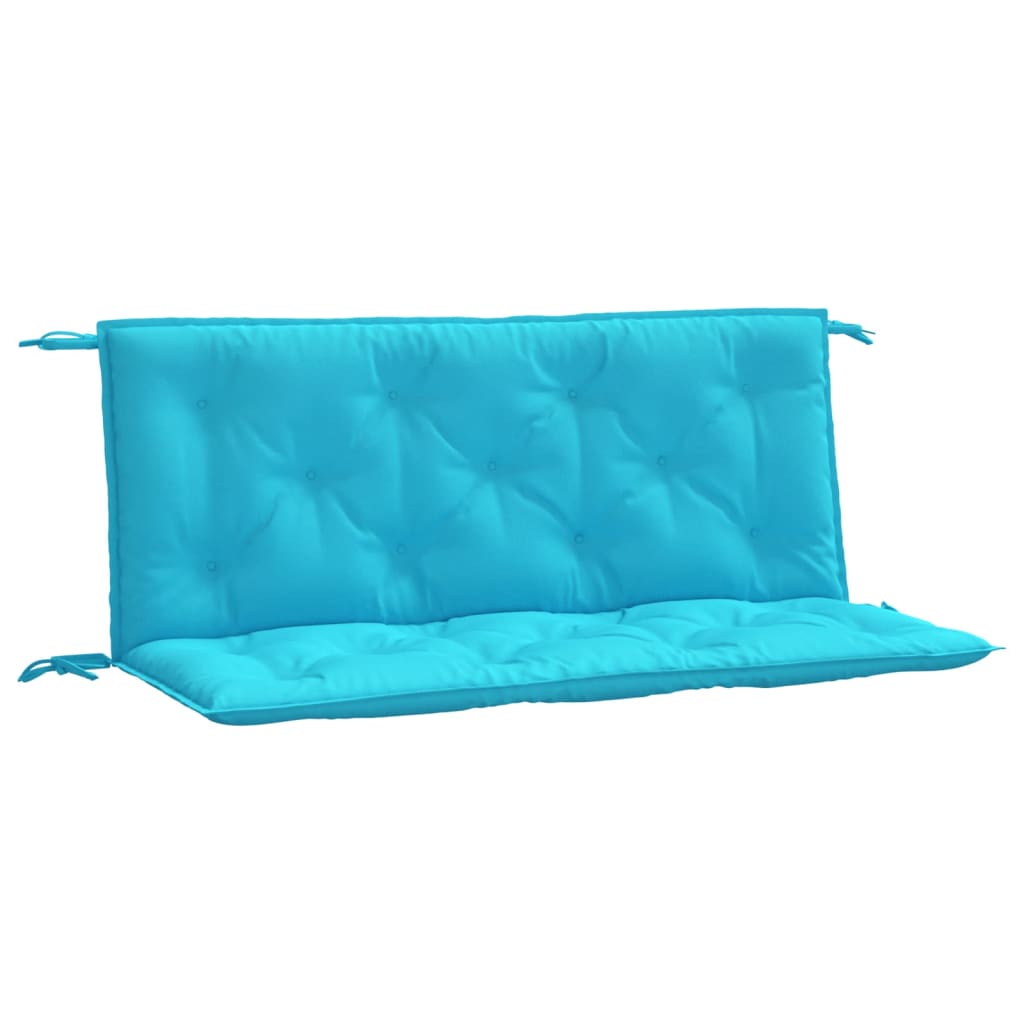 Tuinbankkussens 2 st 120x50x7 cm stof turquoise is nu te koop bij PeponiXL, paradijselijk wonen!