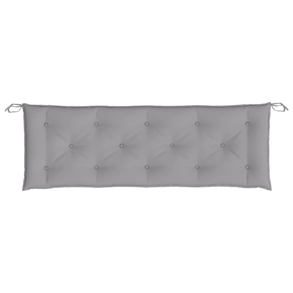 Tuinbankkussens 2 st 150x50x7 cm oxford stof grijs is nu te koop bij PeponiXL, paradijselijk wonen!