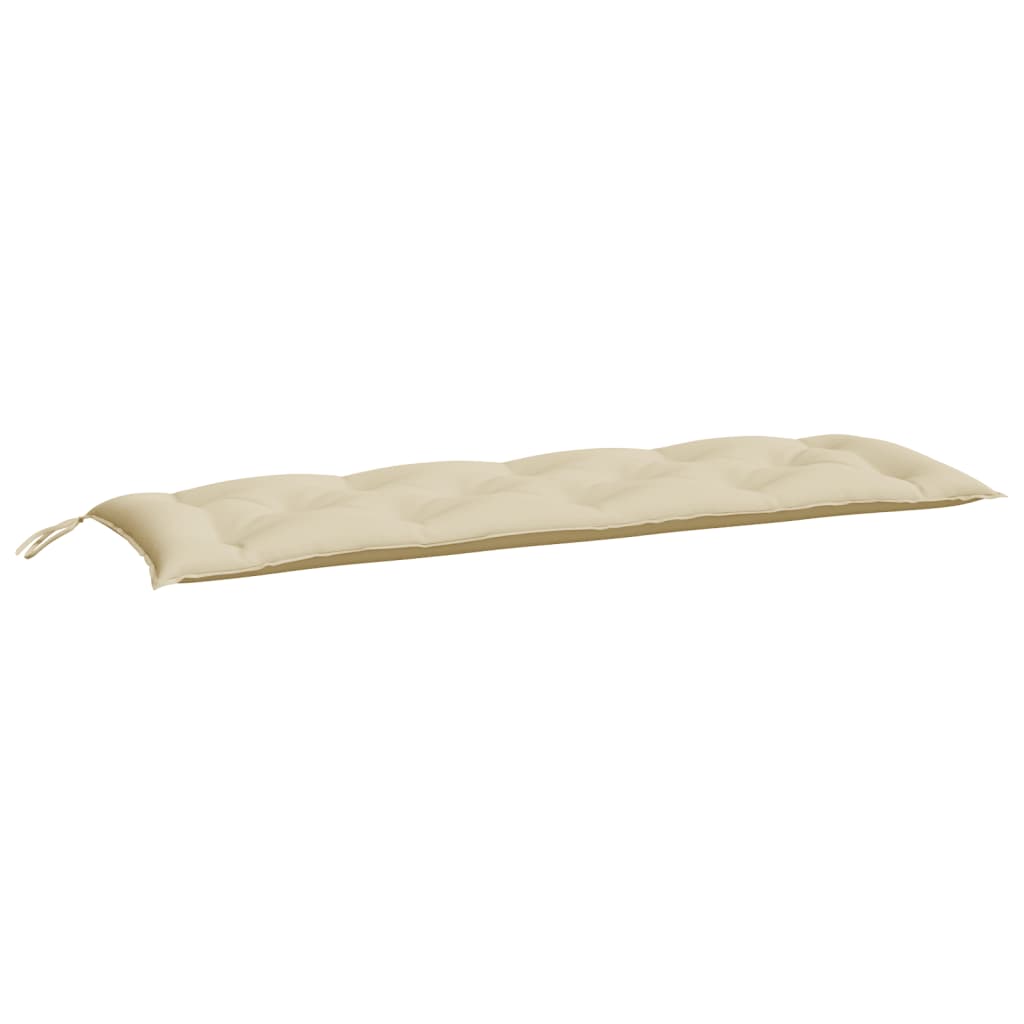 Tuinbankkussens 2 st 150x50x7 cm oxford stof beige is nu te koop bij PeponiXL, paradijselijk wonen!