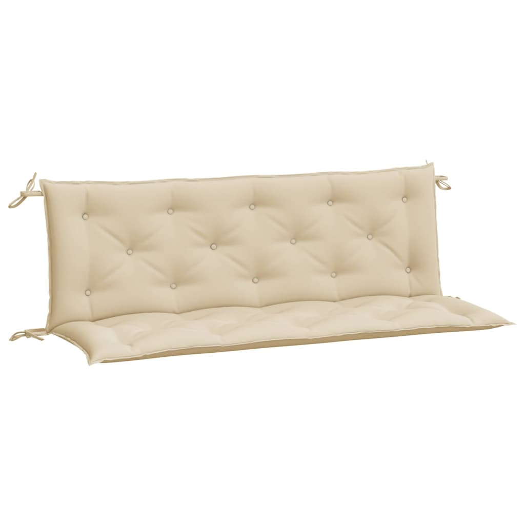 Tuinbankkussens 2 st 150x50x7 cm oxford stof beige is nu te koop bij PeponiXL, paradijselijk wonen!