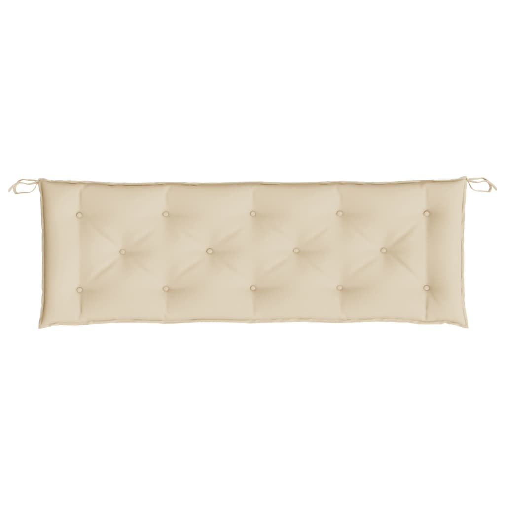 Tuinbankkussens 2 st 150x50x7 cm oxford stof beige is nu te koop bij PeponiXL, paradijselijk wonen!