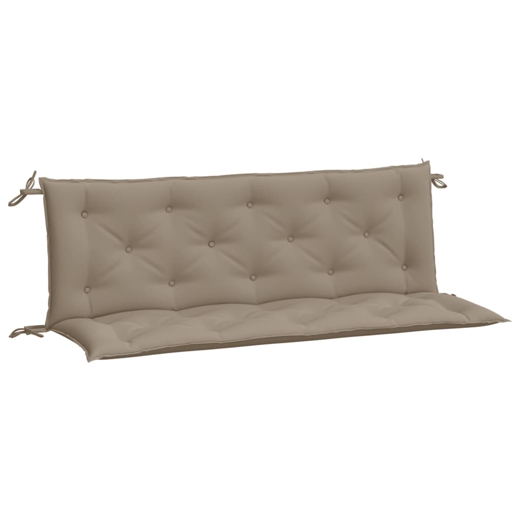 Tuinbankkussens 2 st 150x50x7 cm oxford stof taupe is nu te koop bij PeponiXL, paradijselijk wonen!