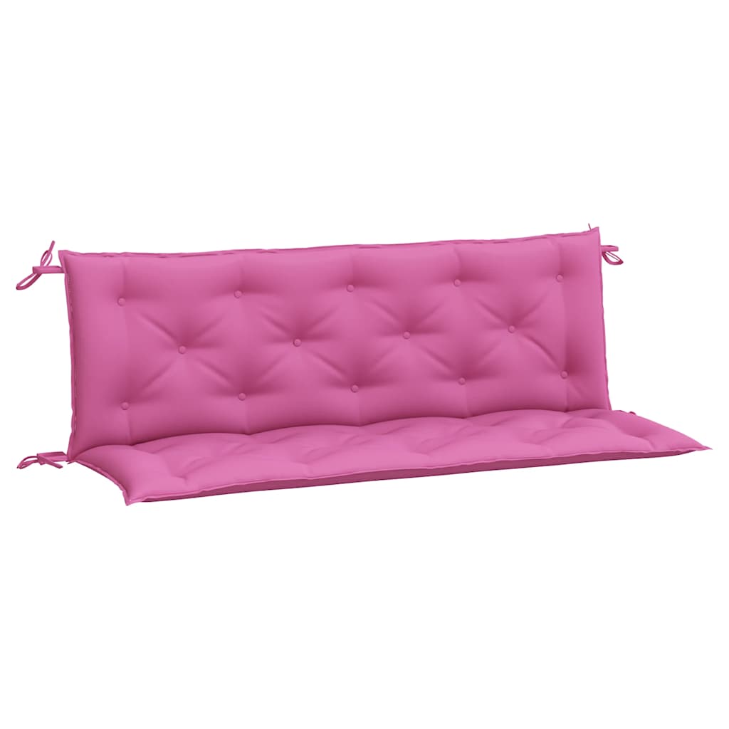 Tuinbankkussens 2 st 150x50x7 cm stof roze is nu te koop bij PeponiXL, paradijselijk wonen!