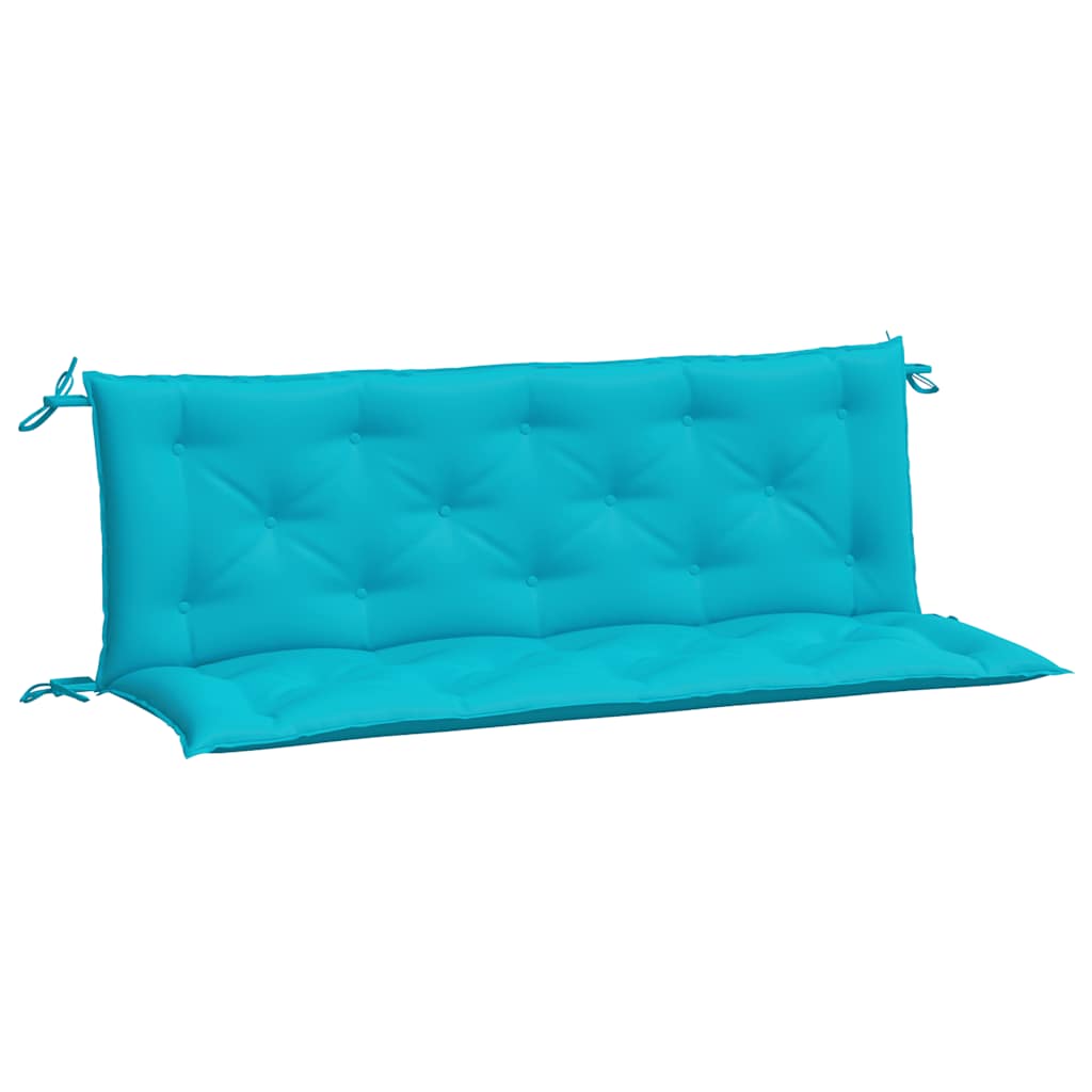 Tuinbankkussens 2 st 150x50x7 cm stof turquoise is nu te koop bij PeponiXL, paradijselijk wonen!