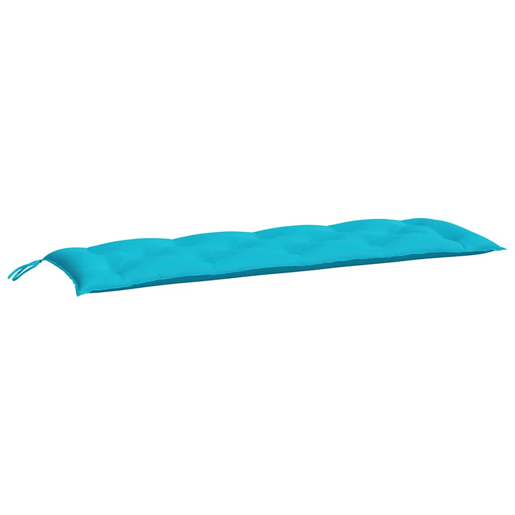 Tuinbankkussens 2 st 150x50x7 cm stof turquoise is nu te koop bij PeponiXL, paradijselijk wonen!