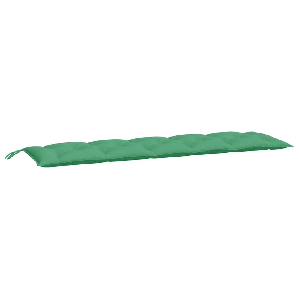 Tuinbankkussens 2 st 180x50x7 cm oxford stof groen is nu te koop bij PeponiXL, paradijselijk wonen!