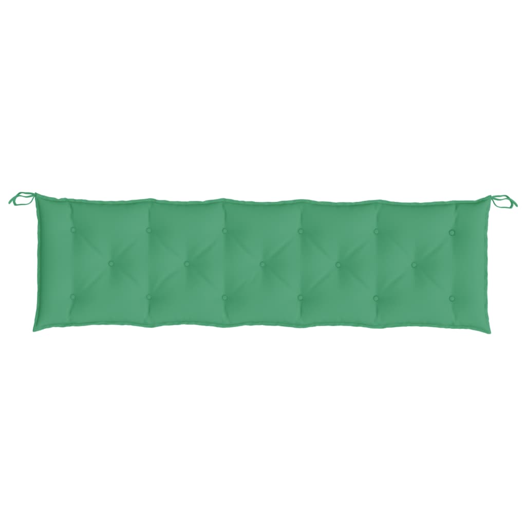 Tuinbankkussens 2 st 180x50x7 cm oxford stof groen is nu te koop bij PeponiXL, paradijselijk wonen!