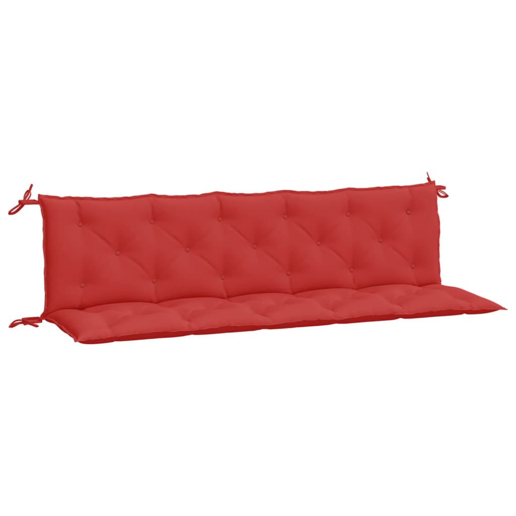 Tuinbankkussens 2 st 180x50x7 cm oxford stof rood is nu te koop bij PeponiXL, paradijselijk wonen!
