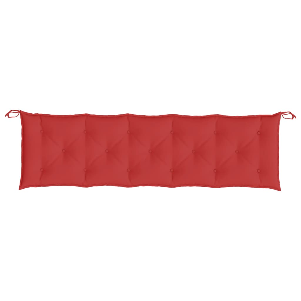 Tuinbankkussens 2 st 180x50x7 cm oxford stof rood is nu te koop bij PeponiXL, paradijselijk wonen!