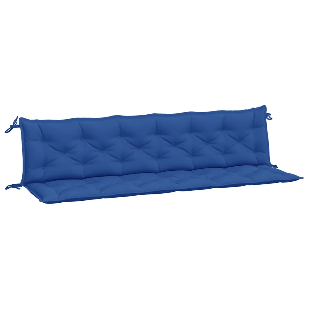 Tuinbankkussens 2 st 200x50x7 cm oxford stof blauw is nu te koop bij PeponiXL, paradijselijk wonen!