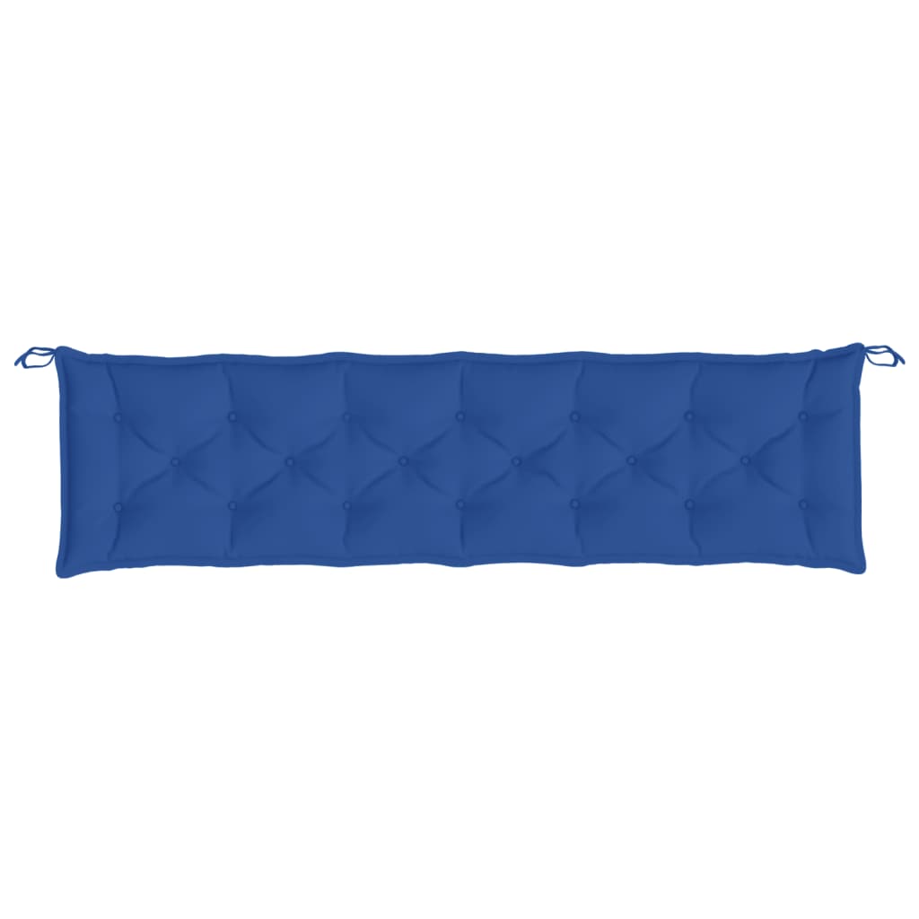 Tuinbankkussens 2 st 200x50x7 cm oxford stof blauw is nu te koop bij PeponiXL, paradijselijk wonen!