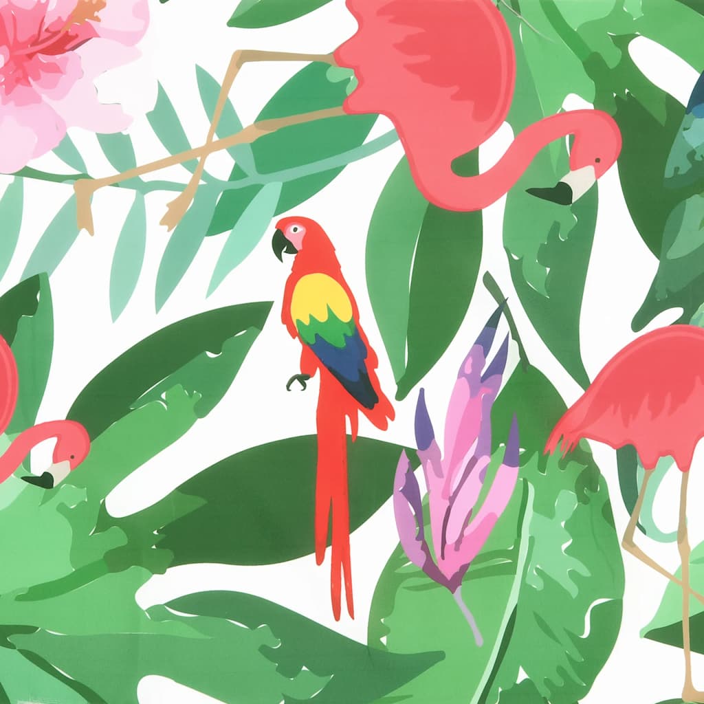 Tuinbankkussens 2 st 200x50x7 cm stof meerkleurig is nu te koop bij PeponiXL, paradijselijk wonen!