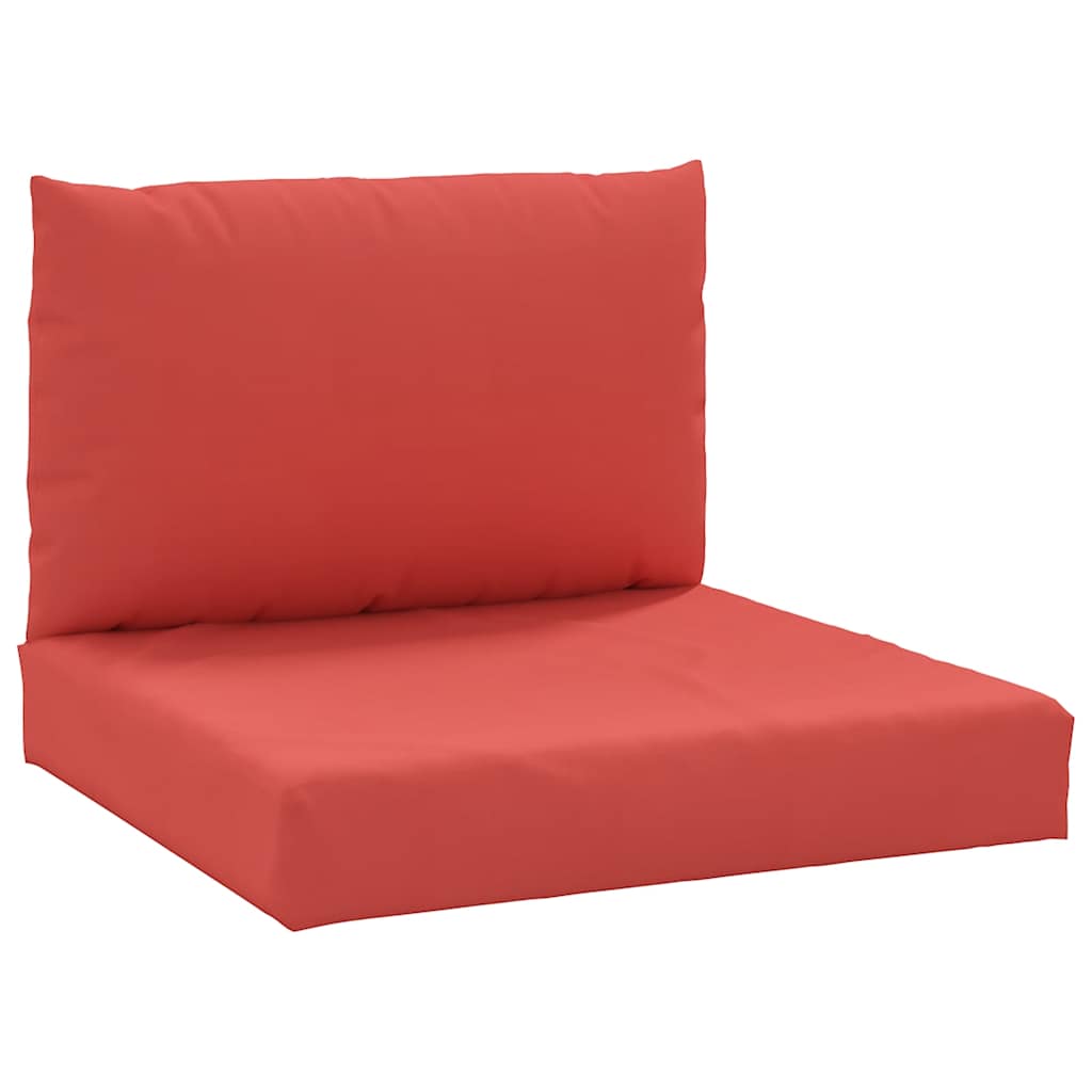 Palletkussens 2 st stof rood is nu te koop bij PeponiXL, paradijselijk wonen!