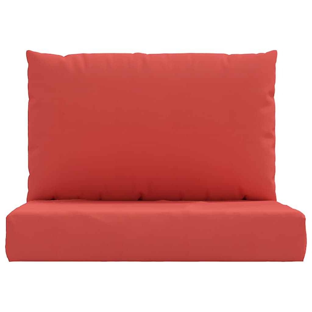 Palletkussens 2 st stof rood is nu te koop bij PeponiXL, paradijselijk wonen!