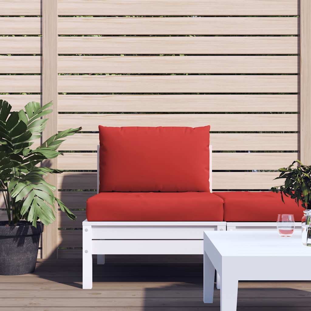 Palletkussens 2 st stof rood is nu te koop bij PeponiXL, paradijselijk wonen!