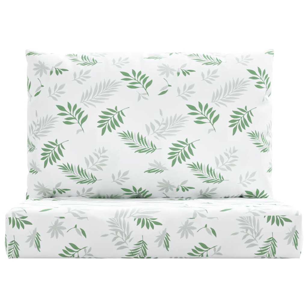 Palletkussens 2 st bladpatroon oxford stof is nu te koop bij PeponiXL, paradijselijk wonen!
