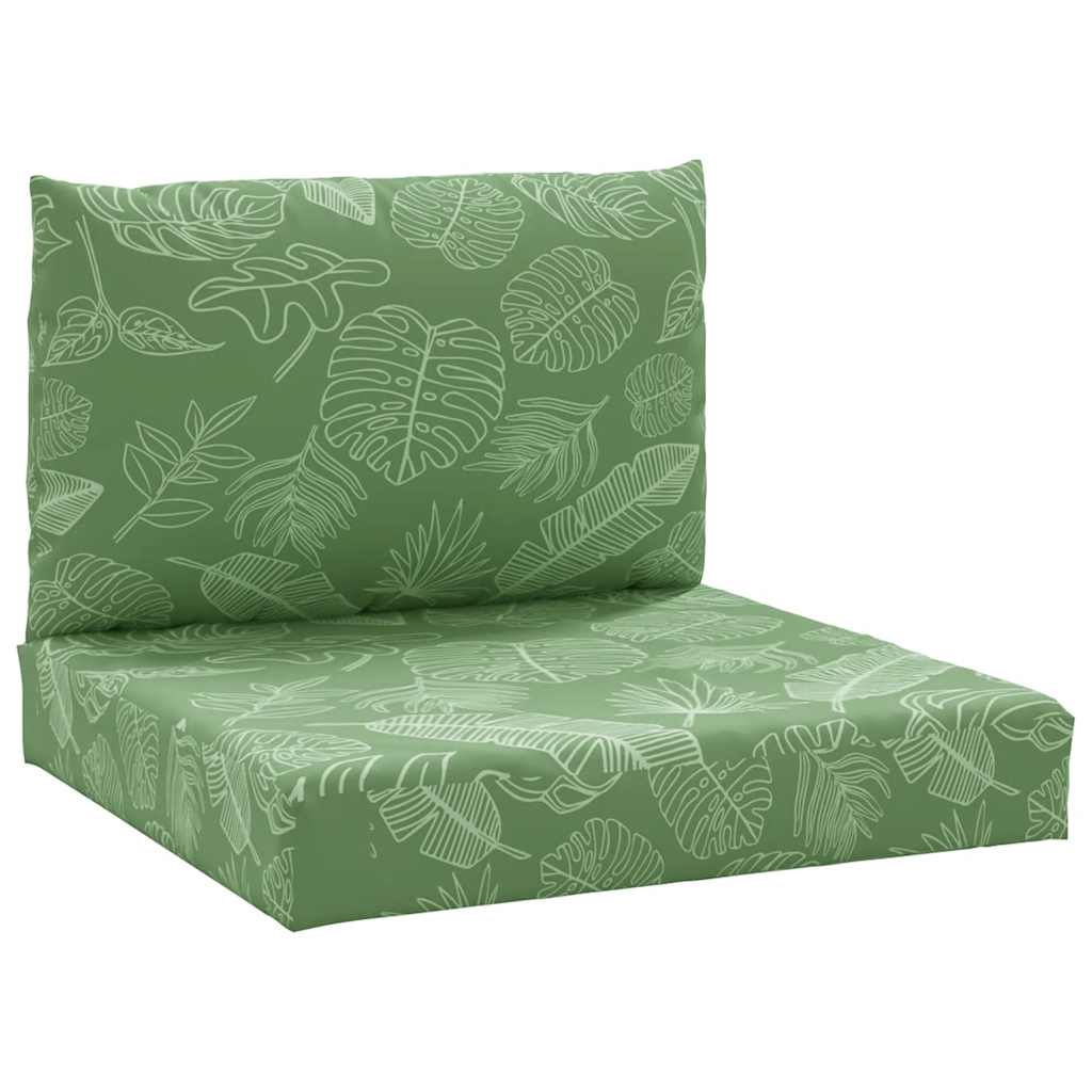 Palletkussens 2 st bladpatroon oxford stof is nu te koop bij PeponiXL, paradijselijk wonen!