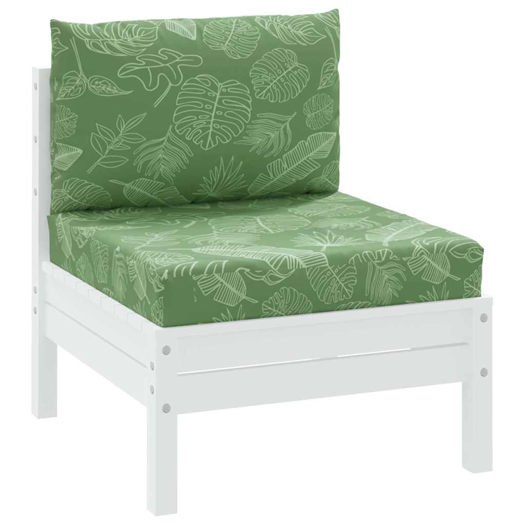 Palletkussens 2 st bladpatroon oxford stof is nu te koop bij PeponiXL, paradijselijk wonen!