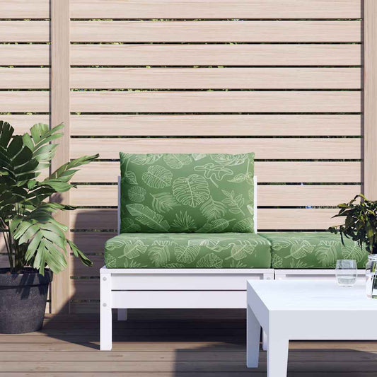 Palletkussens 2 st bladpatroon oxford stof is nu te koop bij PeponiXL, paradijselijk wonen!