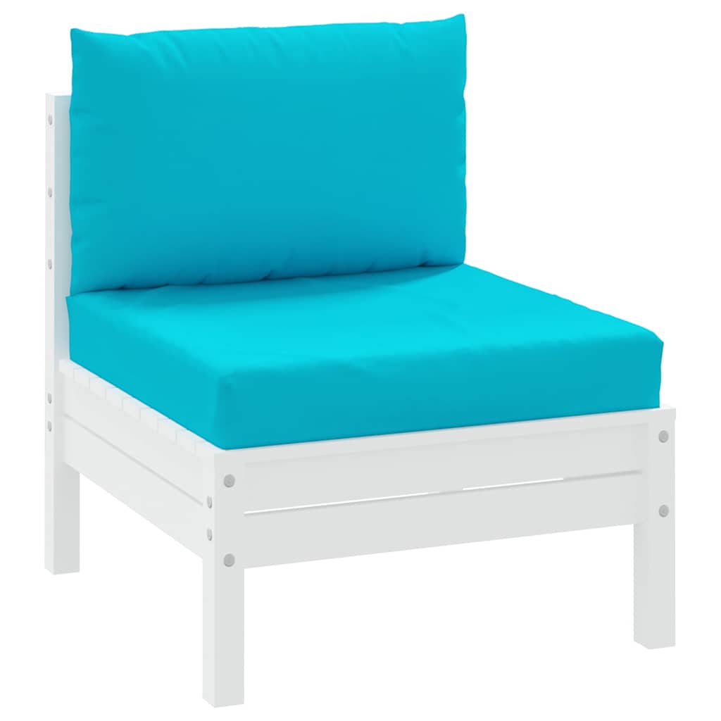 Palletkussens 2 st oxford stof turquoise is nu te koop bij PeponiXL, paradijselijk wonen!
